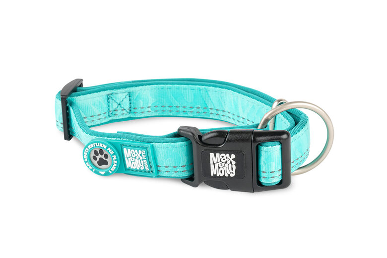 MAX&MOLLY URBAN PETS  2.0 - GOTCHA! SMART ID KAKLASIKSNA TURQUOISE